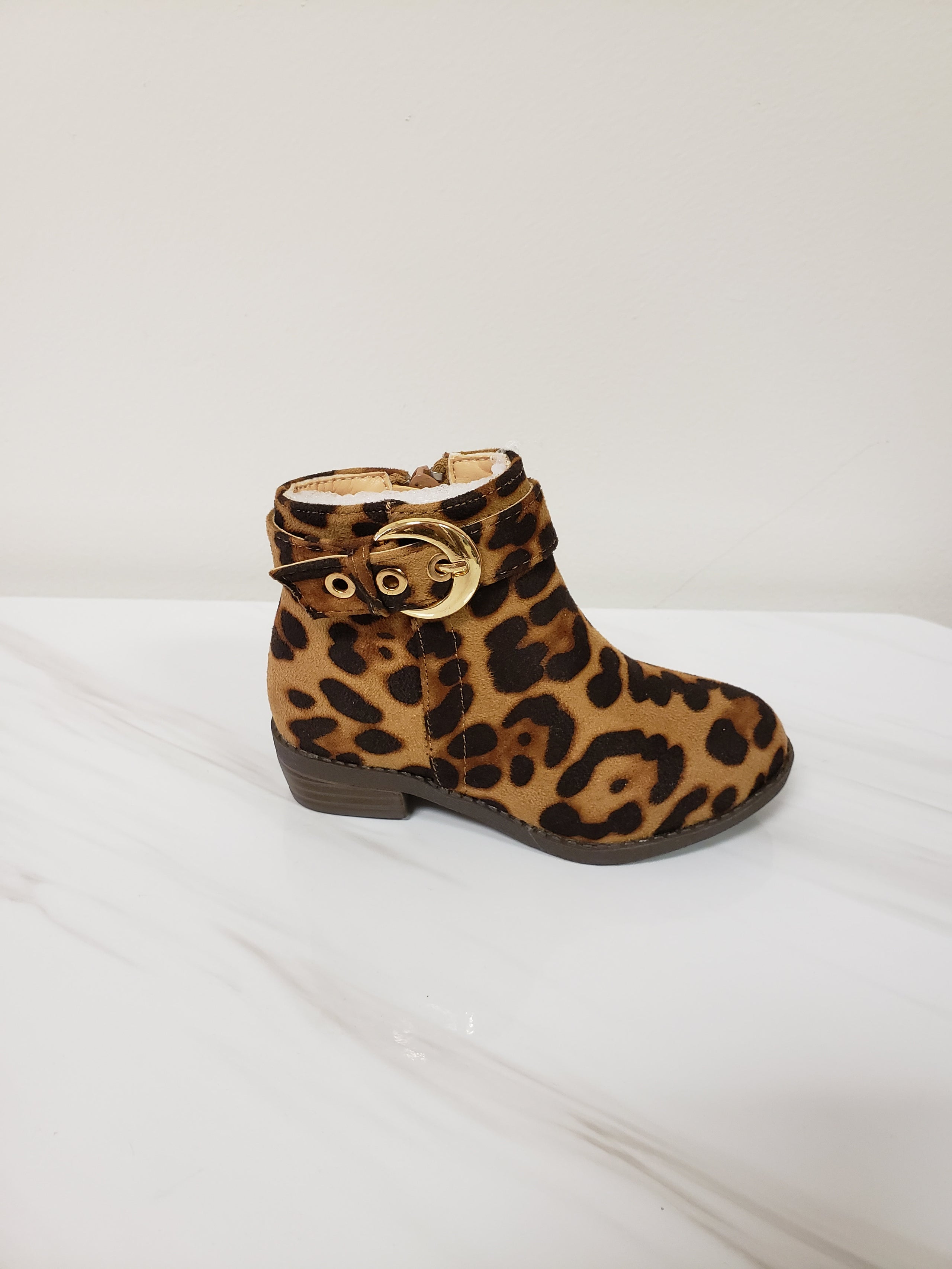 Toddler leopard outlet ankle boots