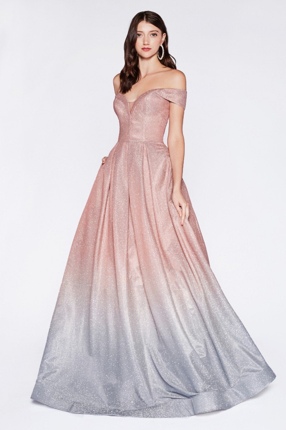 Rose gold ombre sales dress